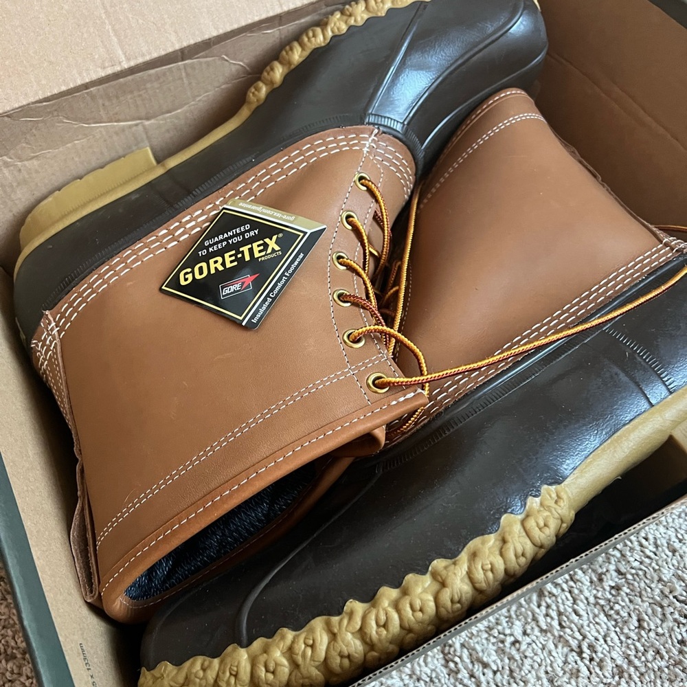 Mens LL Bean size 14 boots